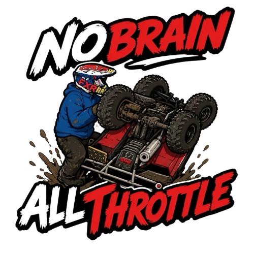 No brain all throttle logo